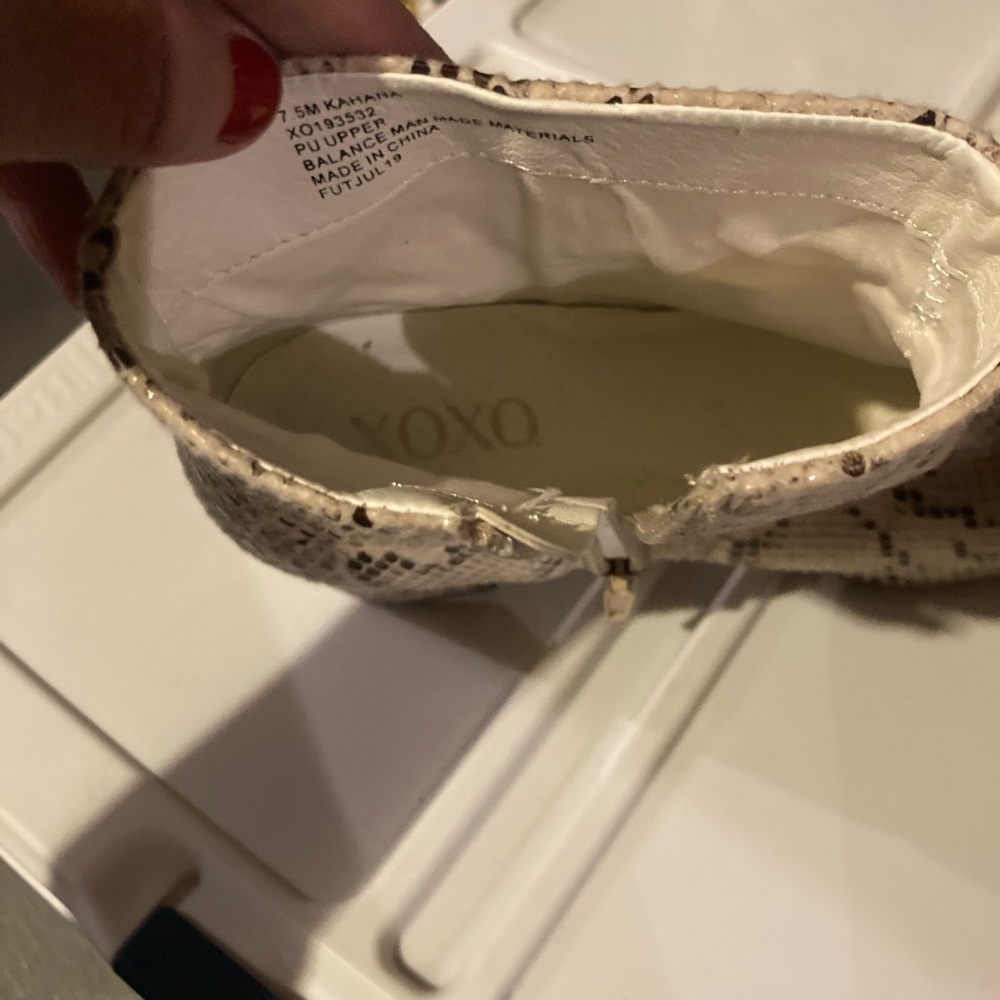 Adorable And Comfortable Python Skin Booties Worn… - image 4